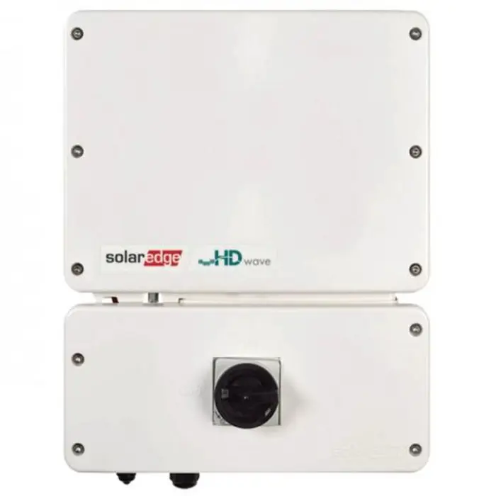 SolarEdge 1f inv. SE6000H, HomeHub, 6kW