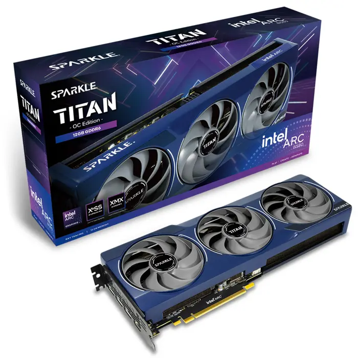 Sparkle Arc B580 Titan OC Grafikkarte, 12288 MB GDDR6-SB580T-12GOC