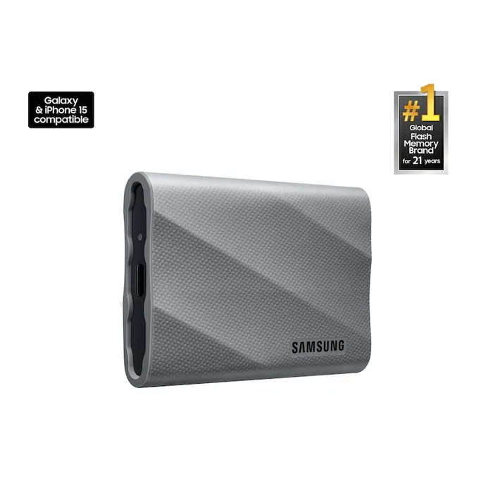 SSD Eksterni 2TB Samsung Portable T9 Grey USB 3.2 MU-PK2T0G/WW