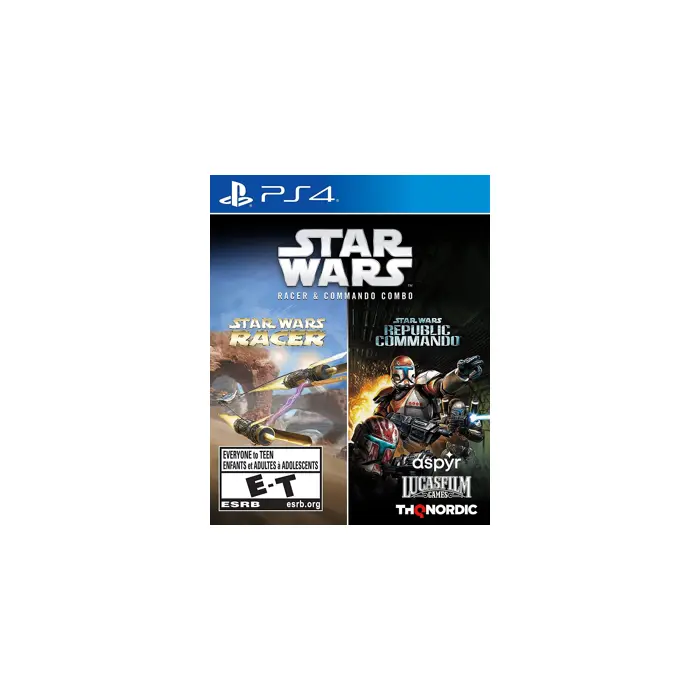 Star Wars Racer and Commando Combo (PS4) - 9120080076939