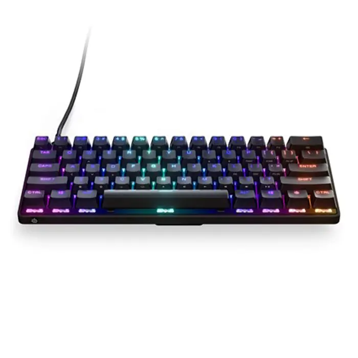 SteelSeries Gaming Keyboard Apex 9 Mini, RGB LED light, US, Black, Wired