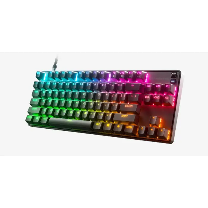 SteelSeries Gaming Keyboard Apex 9 TKL, RGB LED light, US, Black, Wired