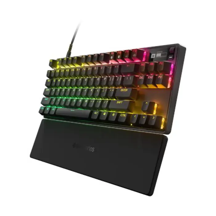 SteelSeries | Gaming Keyboard | Apex Pro TKL (2023) | Black | Gaming keyboard | Wired | RGB LED light | US | Omnipoint 2.0 Adjustable Switches