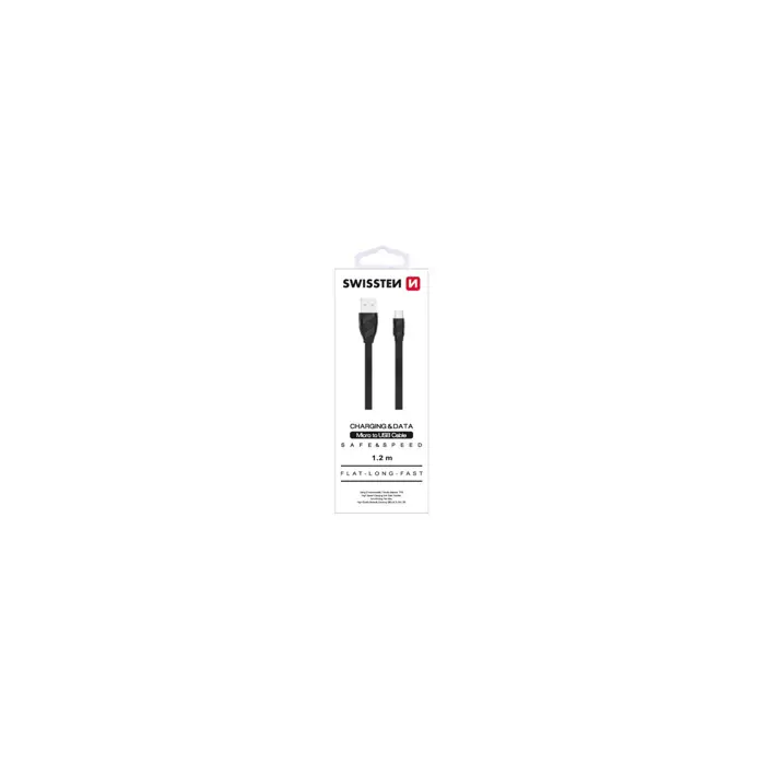 SWISSTEN kabel USB/USB-C, 3.1, 1.5m, crni