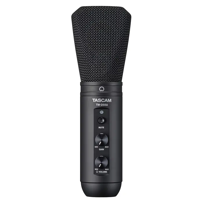 Tascam TM-250U microphone Black Conference microphone