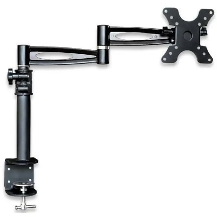 Techly 13-27" Desk Stand for Monitor Long Arm Tilt" ICA-LCD 502BK