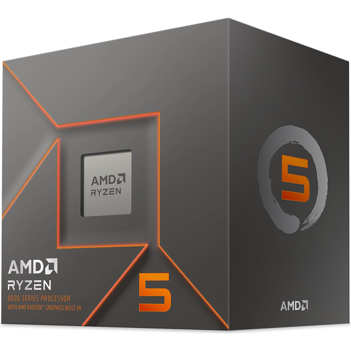 Procesor AMD Ryzen 5 8500G (6C/12T, up to 5.0GHz, 16MB, AM5)