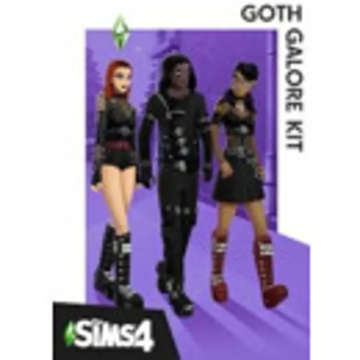 The Sims 4 Goth Galore