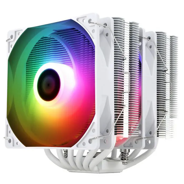 Thermalright Peerless Assasin 120 SE A-RGB CPU-Kühler - 120 mm, weiß-PA120 SE WHITE ARGB 1700