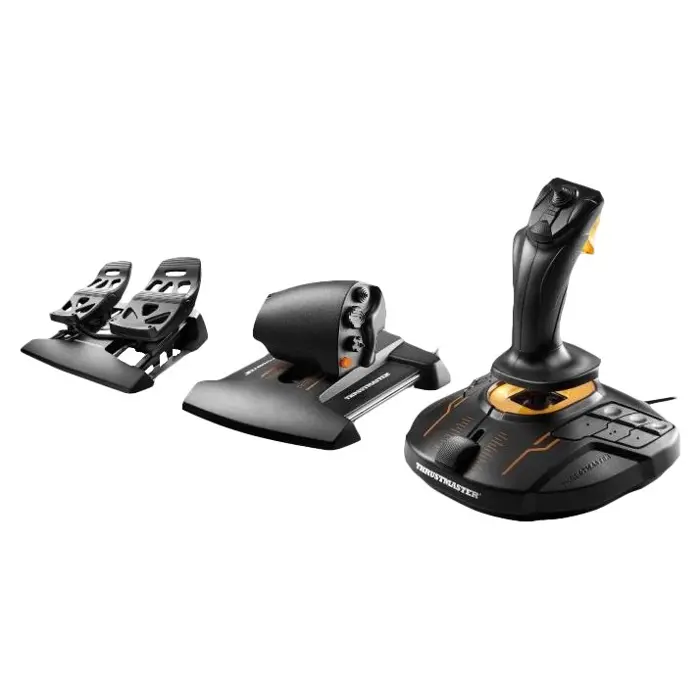 Thrustmaster T-16000M FCS Flight Pack Black USB Joystick Analogue / Digital MAC, PC