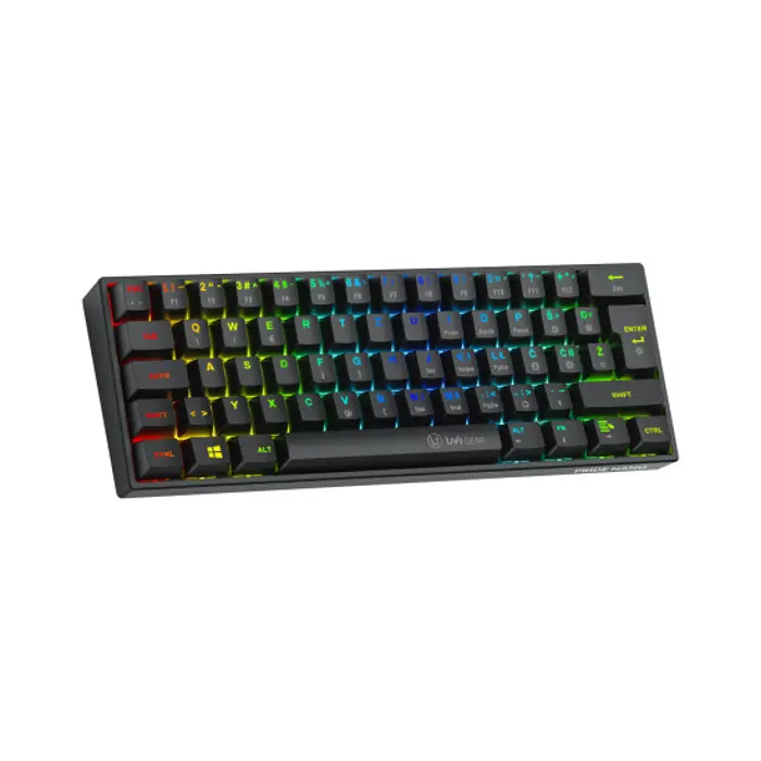 Tipkovnica UVI GEAR PRIDE NANO 60% RGB MECHANICAL RED SWITCH SLO/CRO