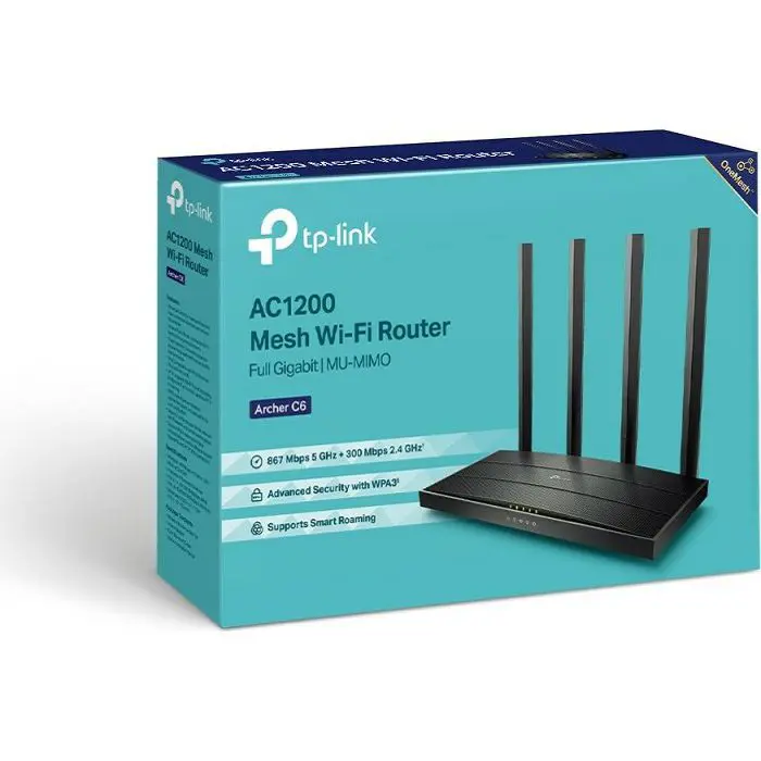 TP-Link Archer C6 WLAN-Router-ARCHER C6