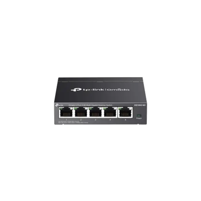 TP-Link Omada 5-port 2.5G Multi-Gigabit Desktop preklopnik (Switch), 5×10Mbps/100Mbps/1Gbps/2.5Gbps RJ45 Ports, Plug & Play, metalno kućište