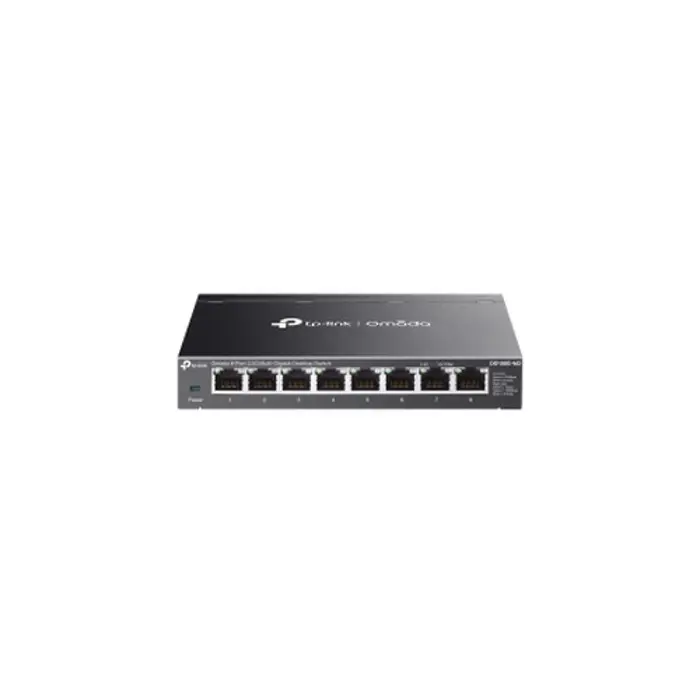 TP-Link Omada 8-port 2.5G Multi-Gigabit Desktop preklopnik (Switch), 8×10Mbps/100Mbps/1Gbps/2.5Gbps RJ45 Ports, Plug & Play, metalno kućište