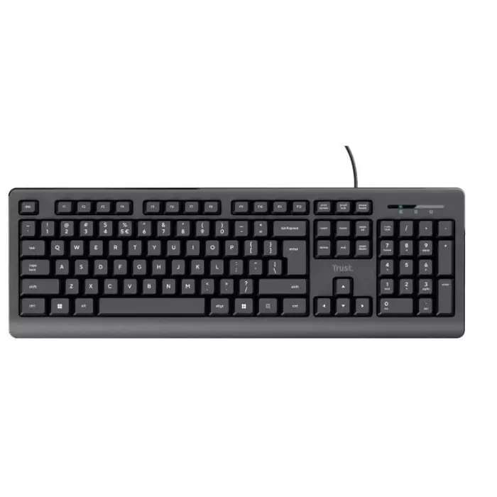 Trust Basics keyboard USB QWERTY US English Black