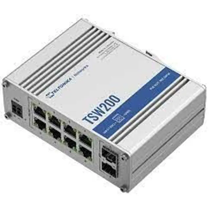 TSW200 2 SFP ports PoE Switch Teltonika