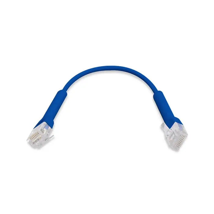 Ubiquiti UniFi Ethernet Patch Cable 0,22m, Cat6, plavi