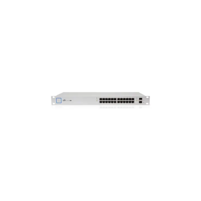 Ubiquiti UniFi Managed 24-port Gigabit PoE+ Switch, 2×SFP, 250W (US-24-250W)