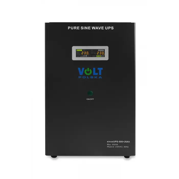 Uninterruptible Power Supply SINUS UPS 500 + 26Ah (300/500W) [1.5m cable]