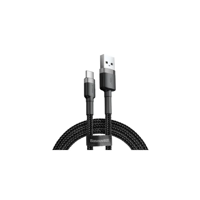 USB-C cable Baseus Cafule 3A 1m (gray & black)