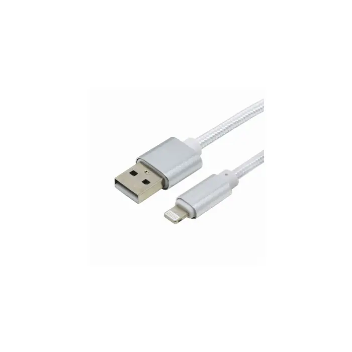 USB KABEL +CLASS ZA IPHONE USB NA LIGHTNING PLETENI 1 m