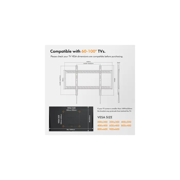 vonhaus-60-100-fixed-tv-wall-mount-up-to-100kg-97410-vontv-05092.webp