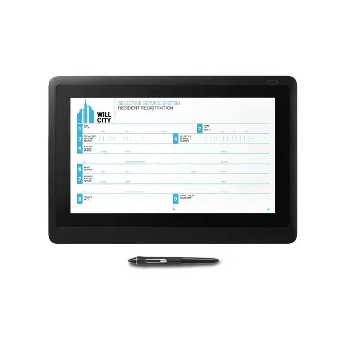 Wacom Interactive Pen Display 15.6" (EU) 39.6 cm (15.6") Black LCD