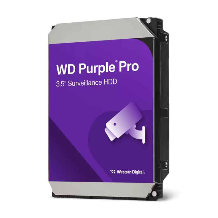 WD Purple Pro 22TB, 7200 Turns, 512MB