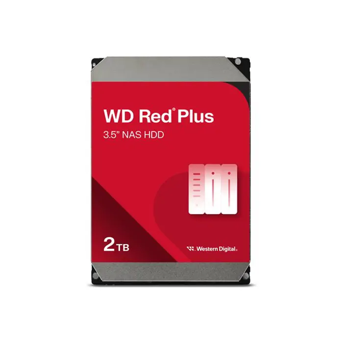 WD Red Plus 2TB SATA 6Gb/s 3.5i HDD