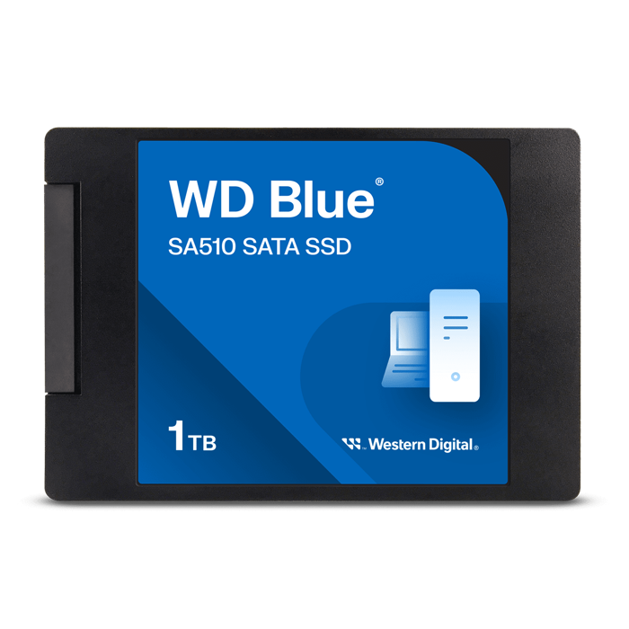 Western Digital Blue SA510 2,5 Zoll SSD, SATA 6G - 1 TB-WDS100T3B0A