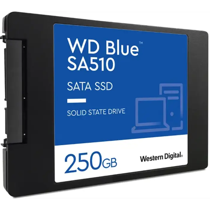 Western Digital Blue SA510 2,5 Zoll SSD, SATA 6G - 250 GB-WDS250G3B0A