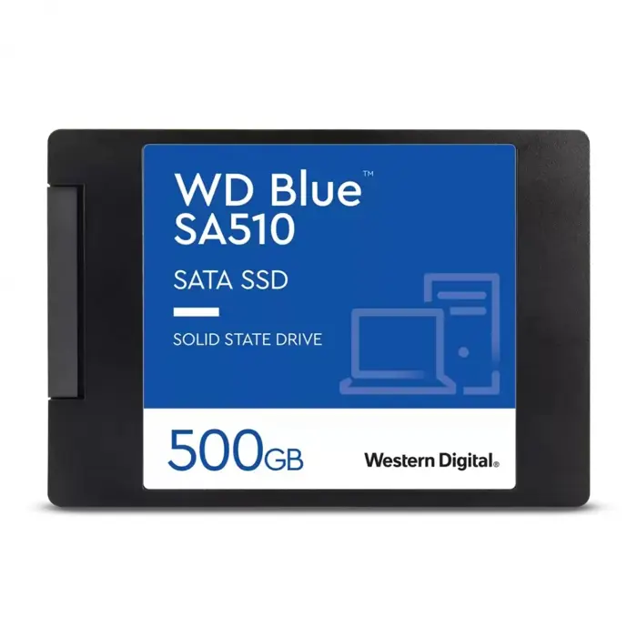 Western Digital Blue SA510 2,5 Zoll SSD, SATA 6G - 500 GB-WDS500G3B0A