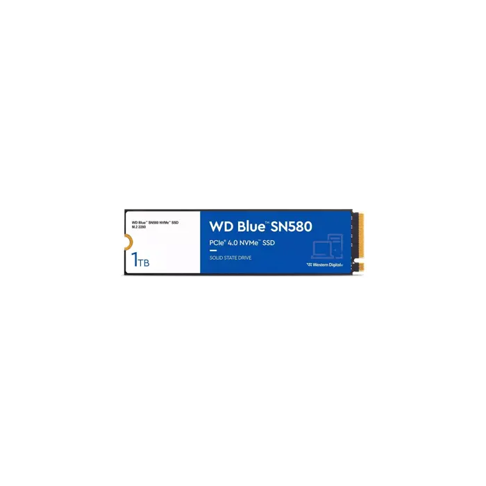 Western Digital Blue SN580 M.2 1 TB PCI Express 4.0 TLC NVMe