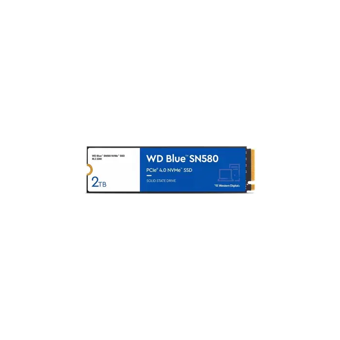 Western Digital Blue SN580 M.2 2 TB PCI Express 4.0 TLC NVMe