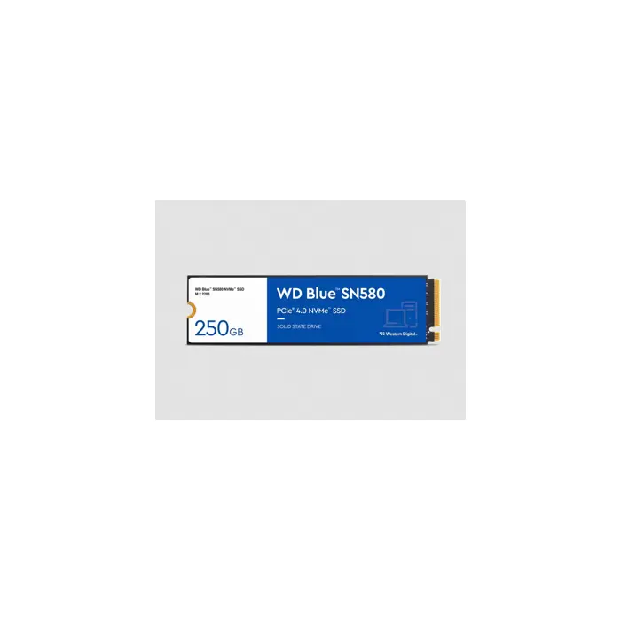 Western Digital Blue SN580 M.2 250 GB PCI Express 4.0 TLC NVMe