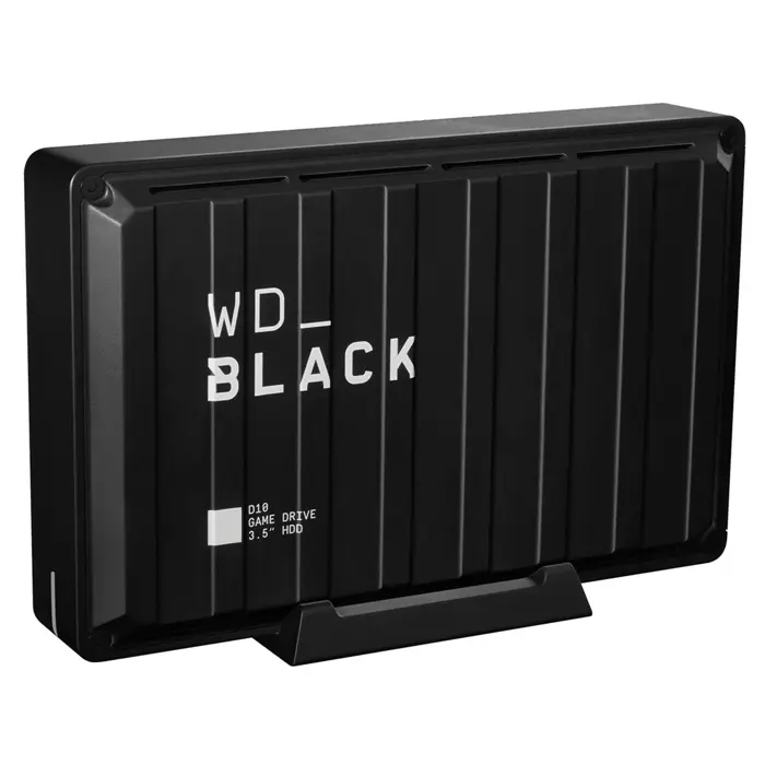 Western Digital D10 external hard drive 8000 GB Black, White