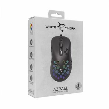 WHITE SHARK RGB gaming miš GM-5013 AZRAEL crni 12.800dpi