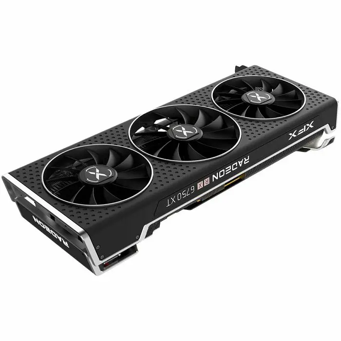 XFX AMD Video Card Radeon RX-6750XT Qick 12GB GDDR6 192bit, 2600MHz / 16Gbps, 3xDP, 1x HDMI, 3 fan, 2.6 slot