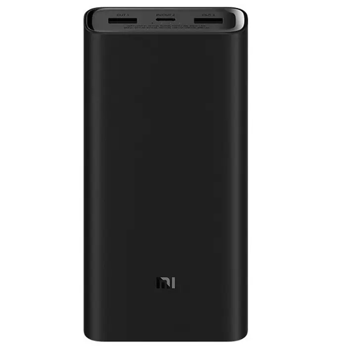 Xiaomi | Power Bank | 20000 mAh | USB-C, USB A | Black