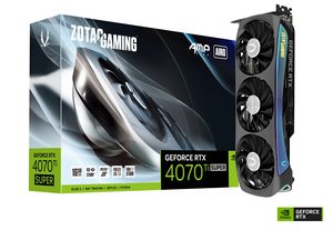 ZOTAC Gaming GeForce RTX 4070 Ti Super AMP! AIRO, 16384 MB GDDR6X-ZT-D40730F2-10P